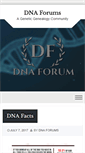 Mobile Screenshot of dna-forums.org